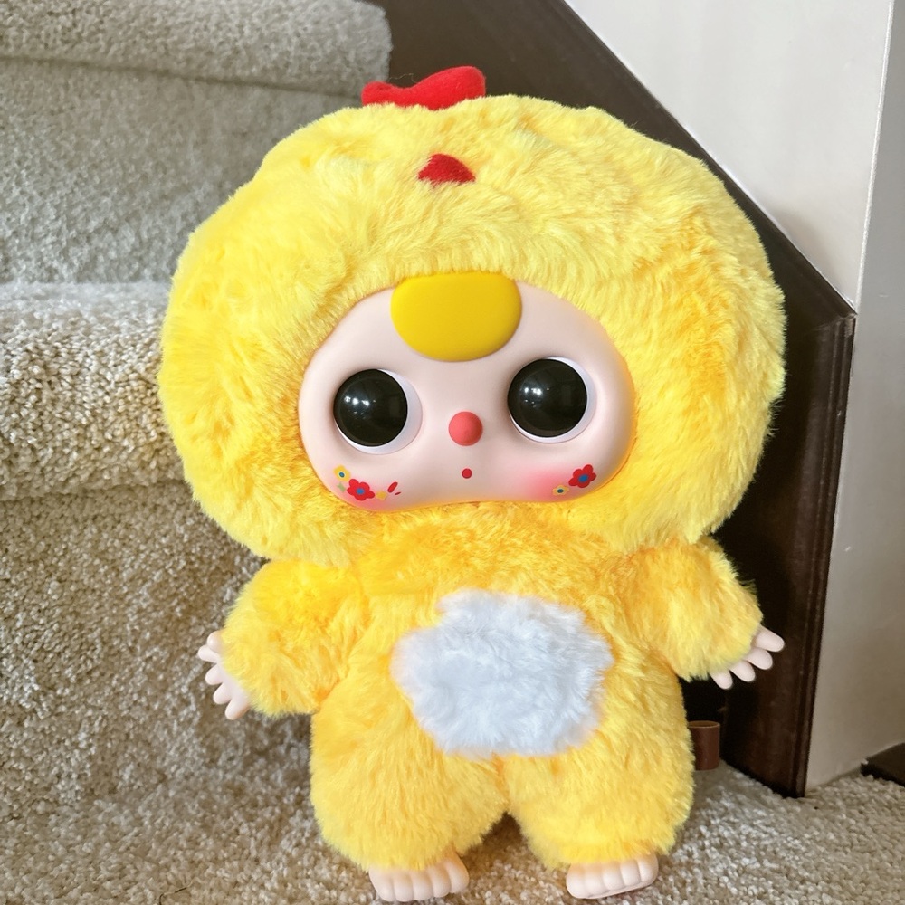 Baby Three 400% Big Plush Chick Animal Series Blind Box | Kawaii Gift